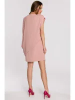 šaty pudrové model 18003482 - STYLOVE