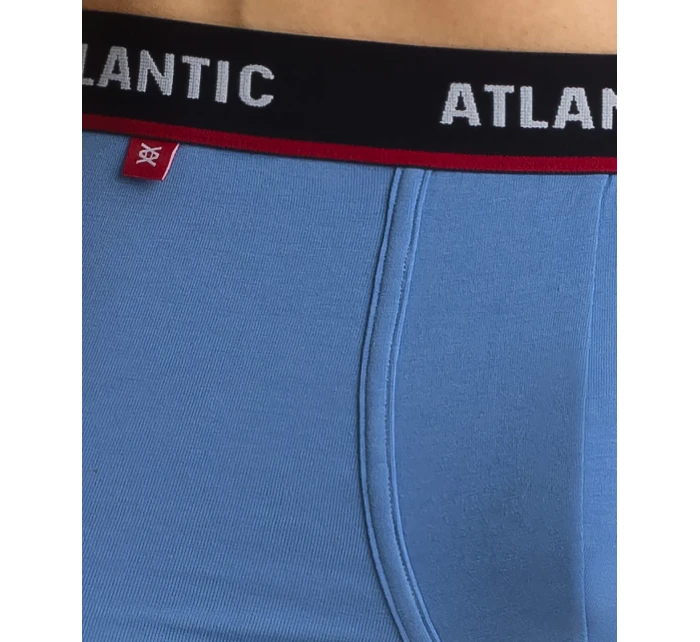 3-PACK Pánske boxerky ATLANTIC - tmavomodré, modré, tmavomodré, 3-PACK Pánske boxerky ATLANTIC - tmavomodré, modré, tmavomodré,
