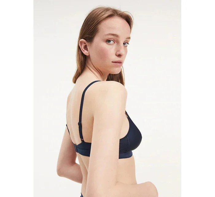 Podprsenka bez kostice UW0UW01832-416 modrá - Tommy Hilfiger Podprsenka bez kostice UW0UW01832-416 modrá - Tommy Hilfiger