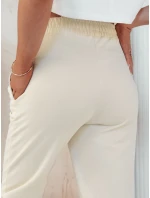 Dámské krémové tepláky SWAN Dstreet model 21976286 - FashionStreet