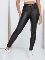Dámské voskované skinny džíny černé Dstreet model 21992500 - FashionStreet