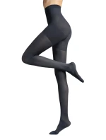 Zimné pančuchové nohavice Bye cellulite graphite - GATTA
