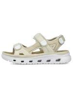 Pohodlné sandály na suchý zip W model 21003033 beige - Rieker