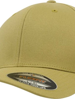 Flexfit 6277 Šesťpanelová čiapka Flexfit Wooly Combed 55.6277 curry