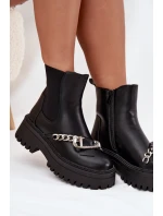 Dámské Boty Na Platformě S Černé model 21706782 - Boto