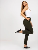 BR SP 102 nohavice.57 tmavá khaki BR SP 102 nohavice.57 tmavá khaki