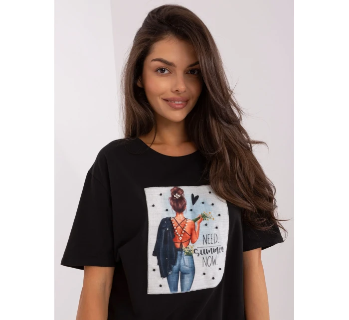 Tričko LK TS 509353.25P čierna