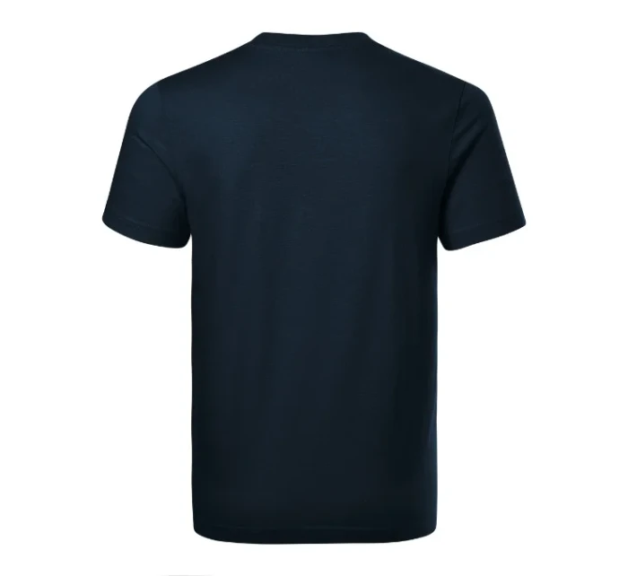 Base tričko unisex navy blue 02 (štítok značky)