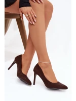 Lodičky s ihlovým podpätkom model 222701 Krok vo veľkom štýle