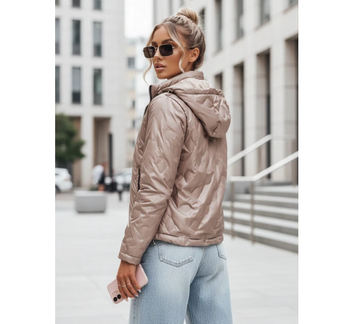 Dámská přechodná bunda růžová Dstreet model 21986752 - FashionStreet