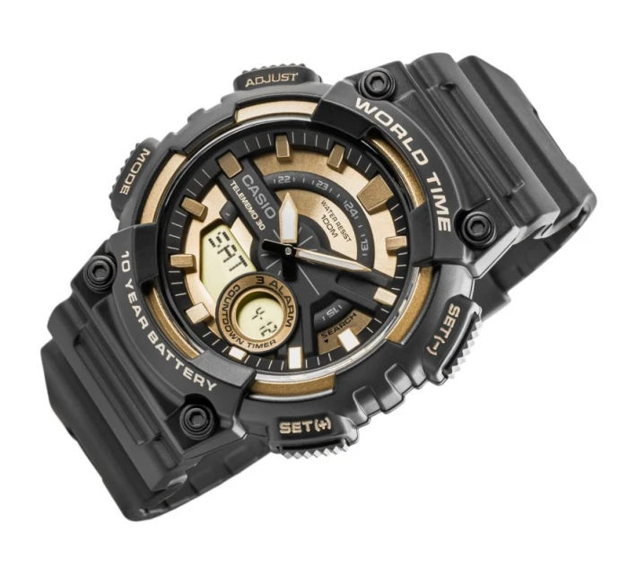 CASIO AEQ-110BW-9AVDF Pánske hodinky + BOX CASIO AEQ-110BW-9AVDF Pánske hodinky + BOX