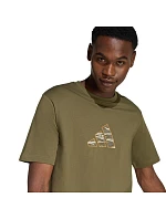 Pánské tričko Camo Explorer Graphic Tshirt olive model 22058274 pánské - ADIDAS