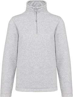 K 912 Mikrofleecová mikina s 1/4 zipem ash heather model 22439152 - Kariban