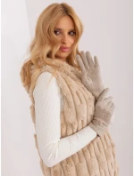 AT RK 23904 rukavice.27 béžová AT RK 23904 rukavice.27 béžová