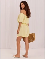 Kombinezon MO KO model 22272196 jasny żółty - FPrice Kombinezon MO KO model 22272196 jasny żółty - FPrice