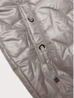 Dámsky top bez rukávov S'West s rebrovaným lemom v perlovo ružovej farbe (B8240-51)