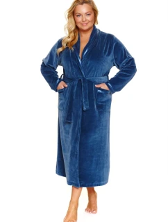 Dámsky župan 1078 modrý plus - Doctornap