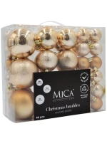 DEKORATÍVNE PLASTOVÉ OZDOBY BEZPEČNÉ 46KS SĽUDA MEĎ DEKORATÍVNE PLASTOVÉ OZDOBY BEZPEČNÉ 46KS SĽUDA MEĎ