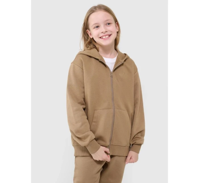 Dívčí mikina s kapucí Junior model 21907598 - 4F