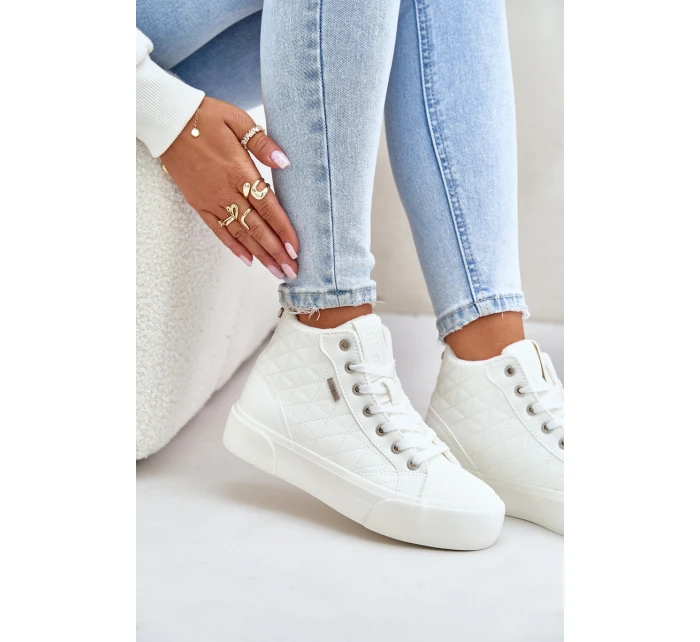 Zateplené Dámské Tenisky Se Bílé Big Star model 21675336 - Big Star Shoes