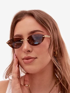 Dámské sluneční brýle s UV model 22031537 tmavě hnědé - Boto