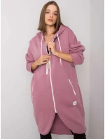 Mikina RV BL 4742.20P tmavo ružová