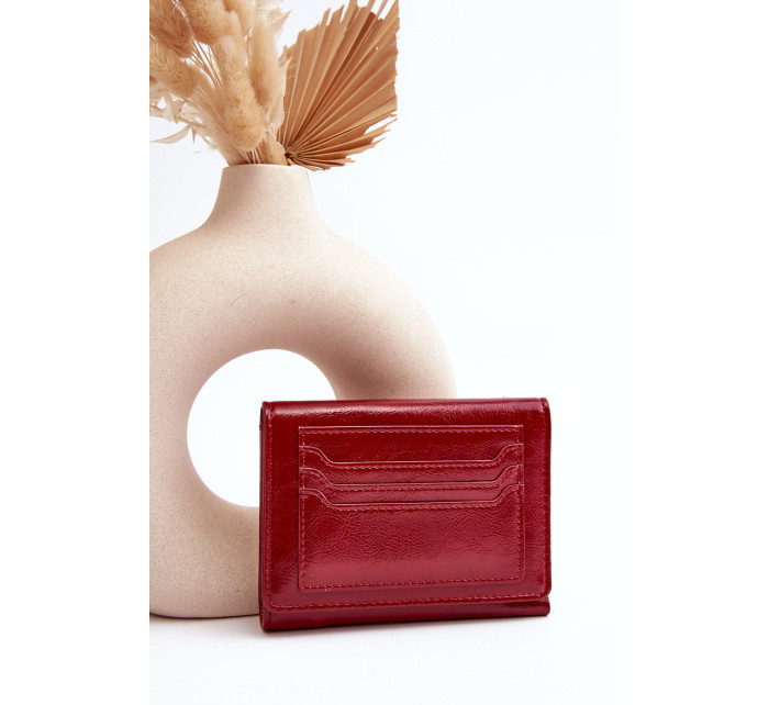 Dámska peňaženka z červenej ekokože Joanela