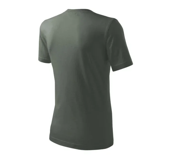 Klasické nové pánske tričko tmavá bridlica