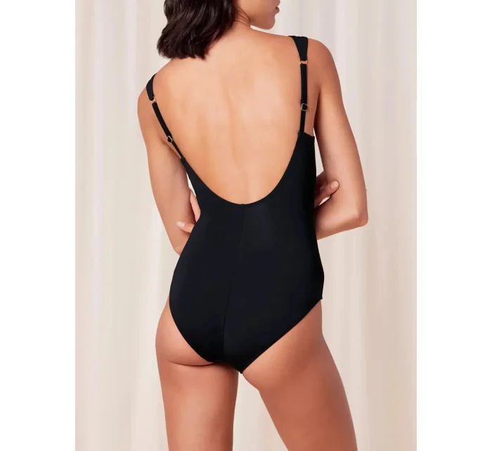 Dámske jednodielne plavky Summer Allure OWP 01 Black - Triumph