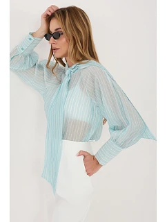 Košeľa s dlhým rukávom model 226443 Taliansko Moda