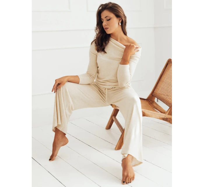 Dámské kalhoty light beige Dstreet model 21972569 - FashionStreet