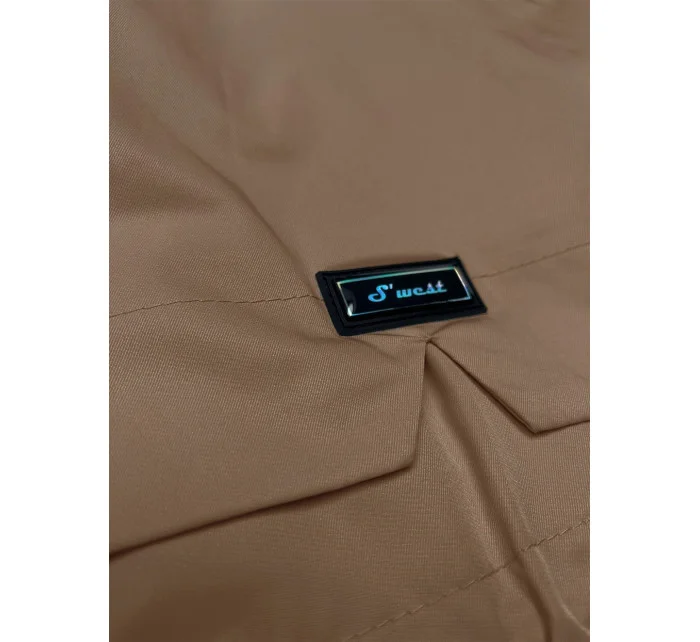 Tmavě béžová dámská bunda typu větrovka model 20867449 - S'WEST