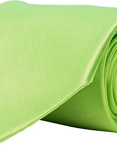 Klasická kravata lime green model 22503305 - Korntex