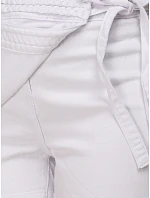 Dámska džínsová sukňa-šortky biela FashionStreet SY0500