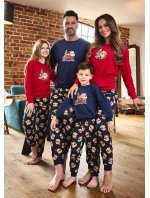 Cornette Kids Boy 593/172 Teddy 2 l/r Vianočné pyžamo 86-128