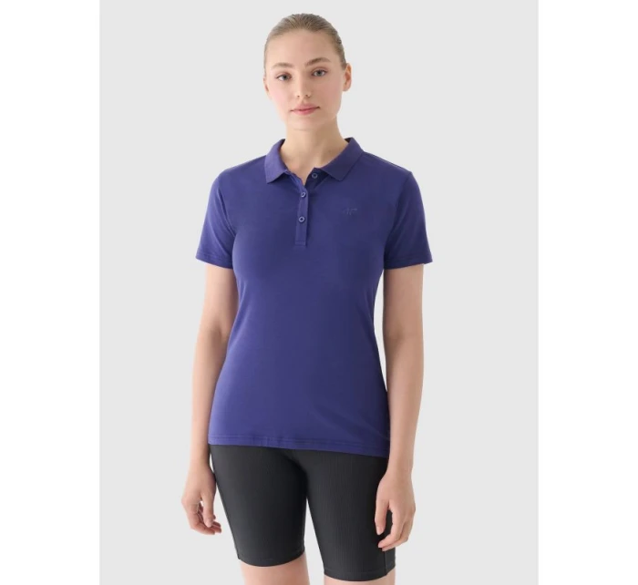 Dámské polo tričko slim model 21437311 - 4F Dámské polo tričko slim model 21437311 - 4F