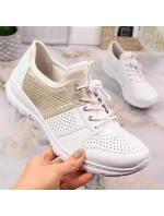 Pohodlná poltopánka Rieker W L3254-80 biela