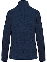 K Dámská melanžová pletená fleecová bunda 20. navy melange model 22423103 - Kariban