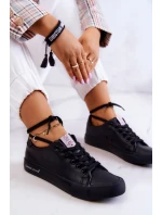 Dámské nízké tenisky model 21578018 černá - Cross Jeans Dámské nízké tenisky model 21578018 černá - Cross Jeans