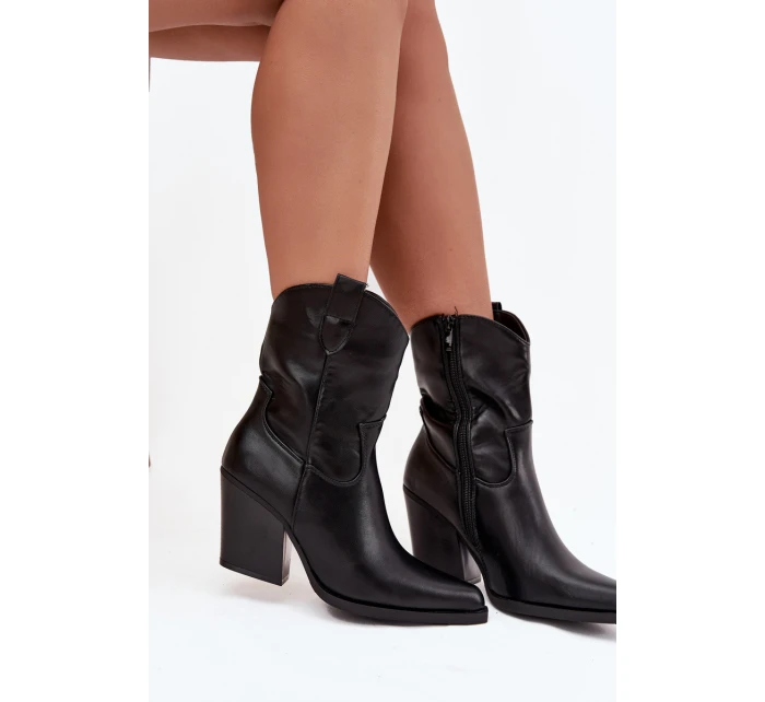 Dámské Kožené Kovářky Na Podpatku Černé Sorelia Dámské Kožené Kovářky Na Podpatku Černé Sorelia