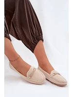 Dámské mokasíny ploché béžové Olisa Dámské mokasíny ploché béžové Olisa