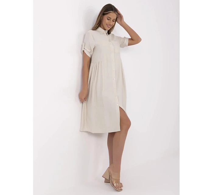 Šaty MI SK model 21078334 béžové - FPrice