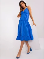 Sukienka TW SK BI model 18691443 ciemny niebieski - FPrice Sukienka TW SK BI model 18691443 ciemny niebieski - FPrice