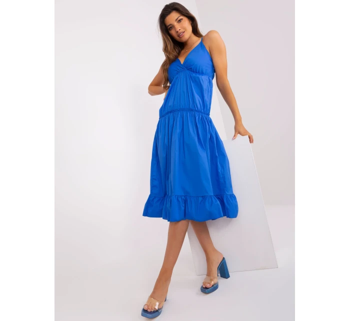 Sukienka TW SK BI model 18691443 ciemny niebieski - FPrice Sukienka TW SK BI model 18691443 ciemny niebieski - FPrice