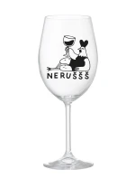 NERUŠŠŠ - číry pohár na víno 350 ml