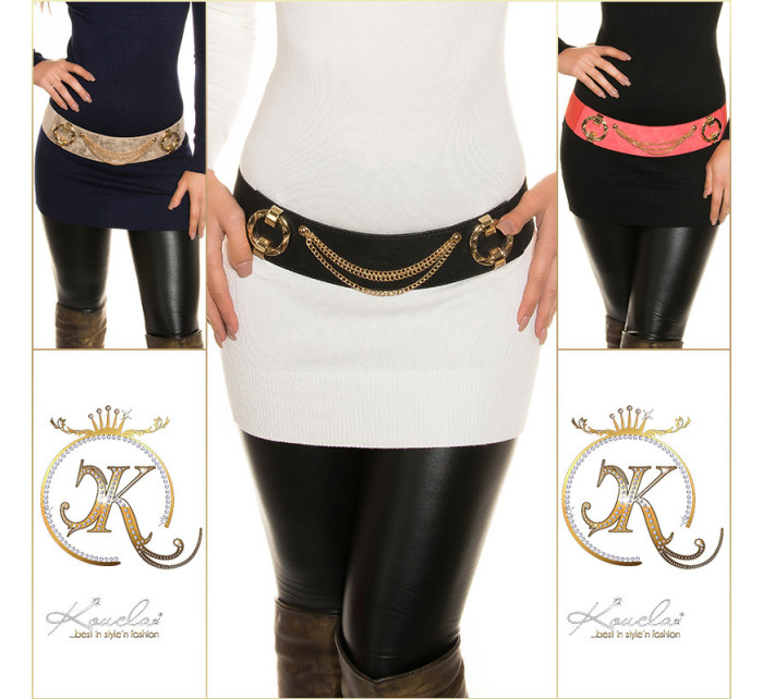 Sexy waist belt with chains