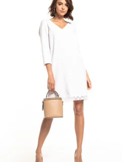 Dámské šaty model 18339793 Bílá - Tessita