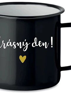KRÁSNÝ  černý plecháček 350 ml model 22312147 - Giftela