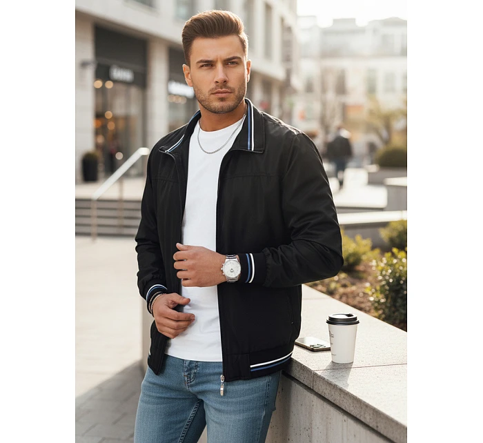 Pánská přechodná bunda černá Dstreet model 21973125 - FashionStreet