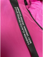Ružová dámska prechodná bunda Miss TiTi (3832)